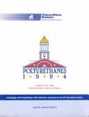 Cover for Polyurethanes 1994