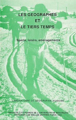 Cover for Les Géographes et le tiers temps