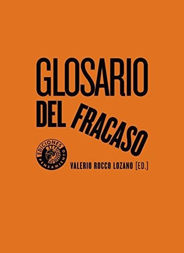 Cover for Glosario del fracaso