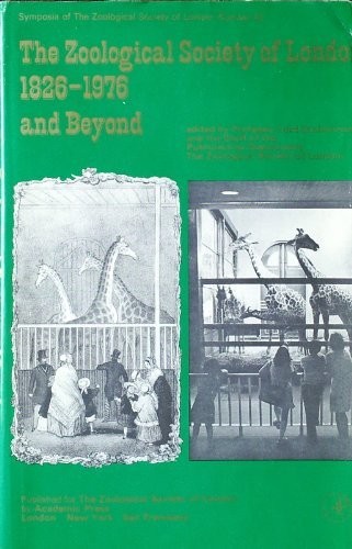Cover for The Zoological Society of London, 1826-1976 and beyond