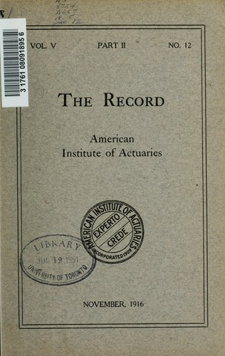 Cover for Record