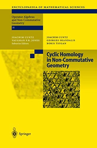 Cover for Cyclic Homology in Non-Commutative Geometry