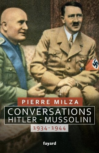Cover for Conversations Hitler-Mussolini, 1934-1944