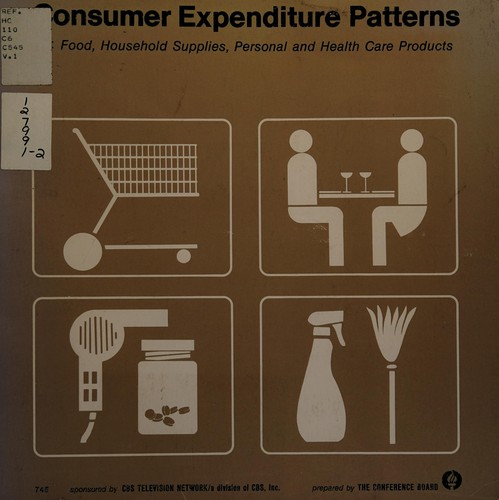 Cover for Consumer expenditure patterns