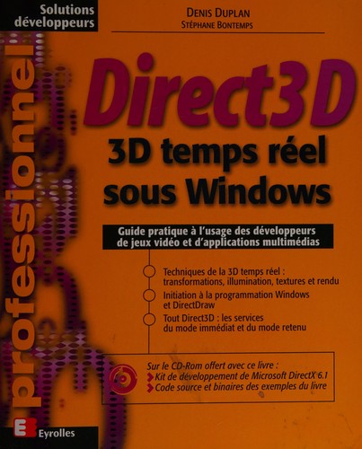 Cover for DIRECT 3 D (EYROLLES)