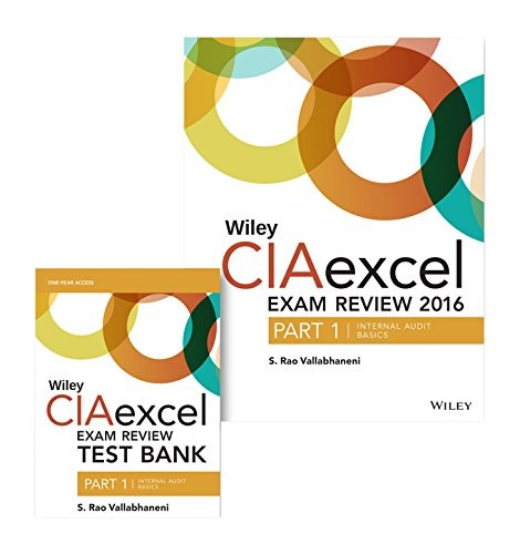 Cover for Wiley CIAexcel Exam Review + Test Bank 2016