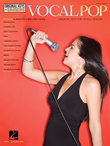 Cover for Vocal Pop - Original Keys for Female Singers
