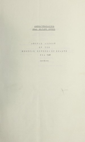 Cover for [Report 1968]
