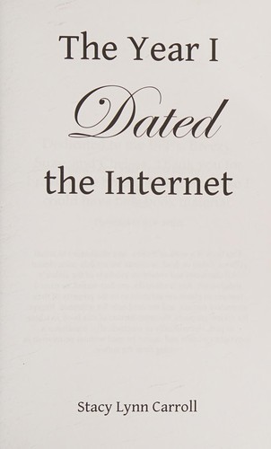 Cover for The Year I Dated the Internet