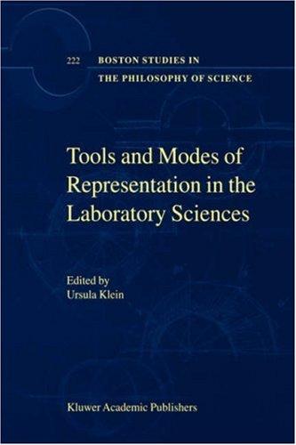 Cover for Tools and Modes of Representation in the Laboratory Sciences (Boston Studies in the Philosophy of Science)