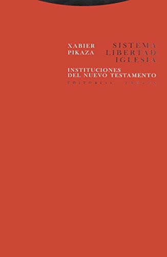 Cover for Sistema, libertad, iglesia