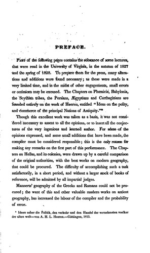 Cover for An Introduction to the Study of Grecian and Roman Geography