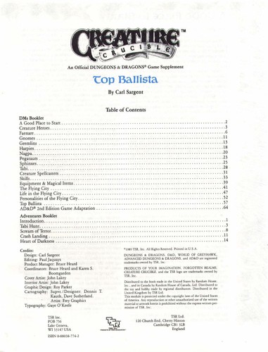 Cover for Top Ballista