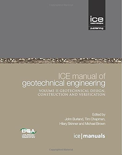 Cover for ICE manual of geotechnical engineering