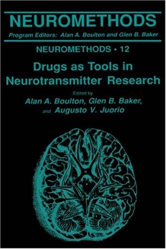 Cover for Drugs as tools in neurotransmitter research