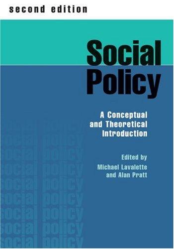 Cover for Social Policy