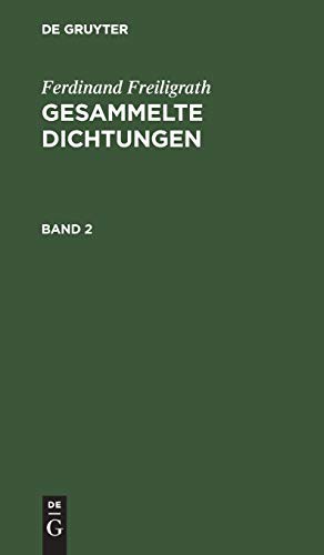 Cover for Ferdinand Freiligrath