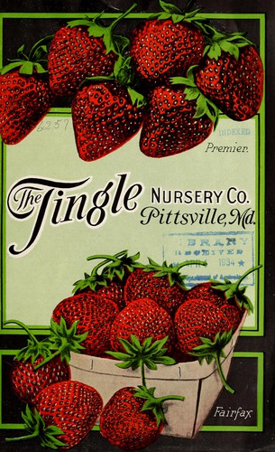 Cover for The Tingle Nursery Co. Pittsville, Md