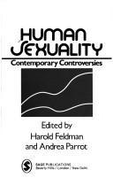 Cover for Human sexuality