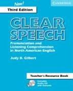 Cover for Clear Speech Teacher's Resource Book