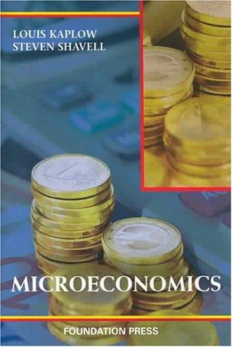 Cover for Microeconomics