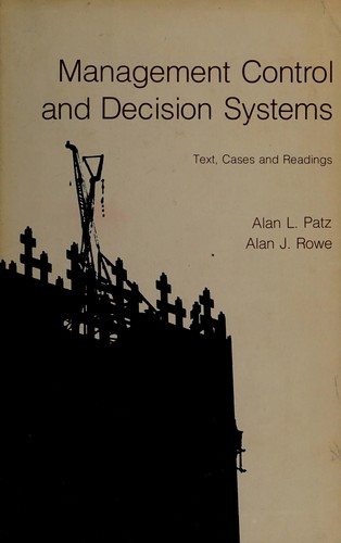 Cover for Management control and decision systems