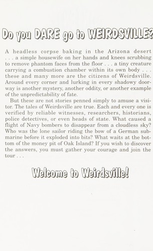 Cover for Now entering Weirdsville!