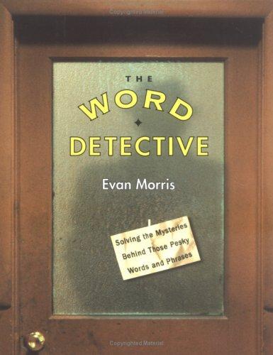 Cover for The word detective