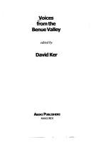 Cover for Voices from the Benue valley