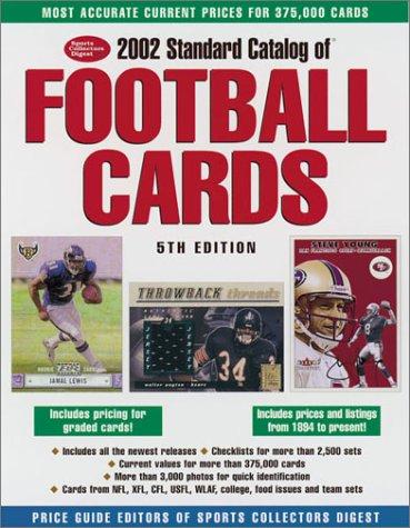 Cover for 2002 Standard Catalog of Football Cards (Standard Catalog of Football Cards, 2002)