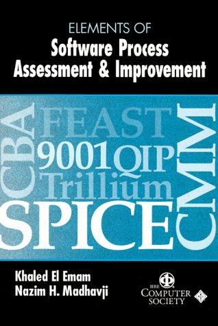 Cover for Elements of Software Process Assessment & Improvement