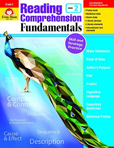 Cover for Evan-Moor Reading Comprehension Fundamentals, Grade 2 Teacher's Edition - Supplemental Teaching Resource for Reading