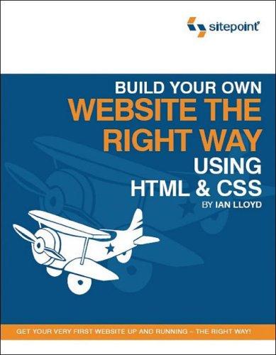 Cover for Build Your Own Website The Right Way Using HTML & CSS
