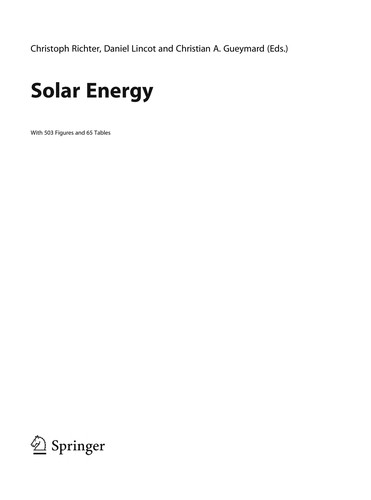 Cover for Solar Energy