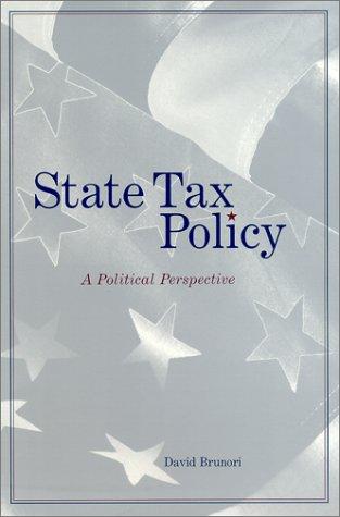 Cover for State Tax Policy