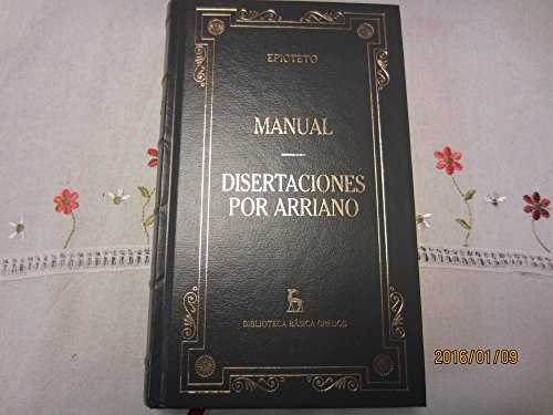 Cover for Manual Disertaciones por Arriano
