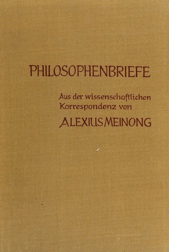 Cover for Philosophenbriefe.