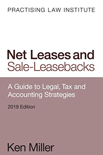 Cover for Net Leases and Sale-Leasebacks