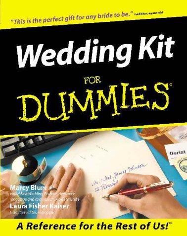 Cover for Wedding kit for dummies