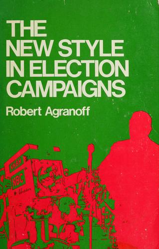 Cover for The new style in election campaigns.