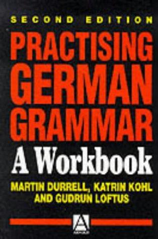 Cover for Practising German Grammar