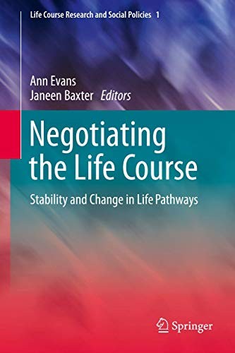 Cover for Negotiating the Life Course