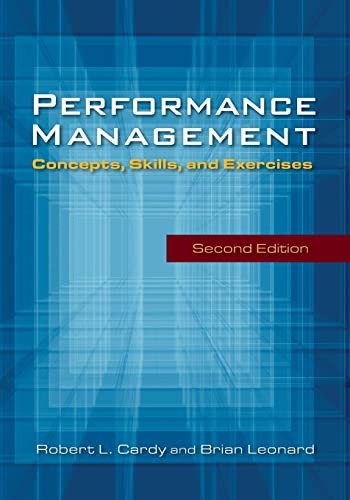 Cover for Performance Management