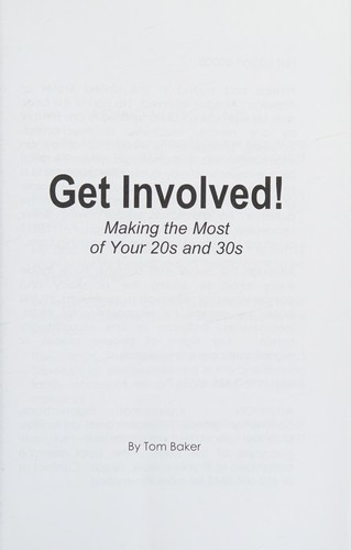 Cover for Get involved!
