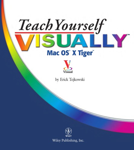 Cover for Teach yourself visually Mac OS X Tiger