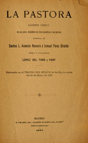 Cover for pastora