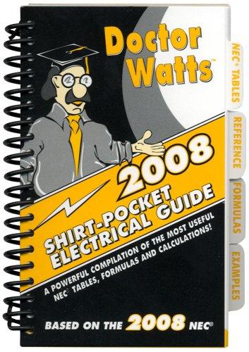 Cover for Dr Watts Pocket Electrical Guide 2008