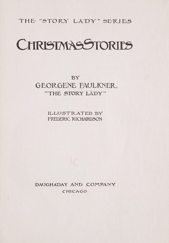 Cover for Christmas stories