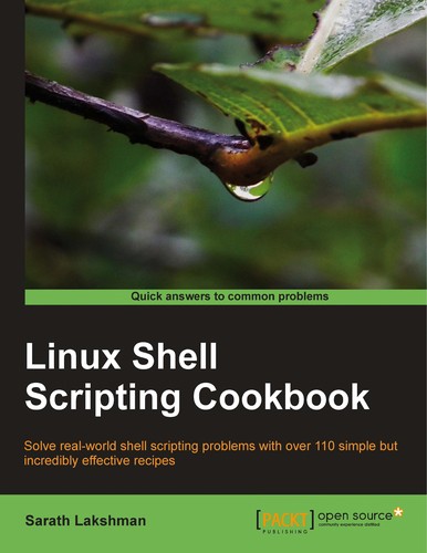 Cover for Linux shell scripting cookbook