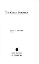 Cover for The other dimension